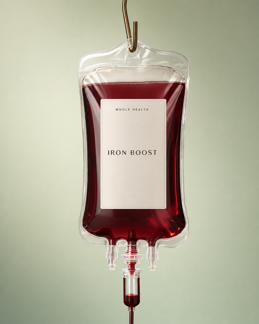 Whole Health Iron Boost IV drip