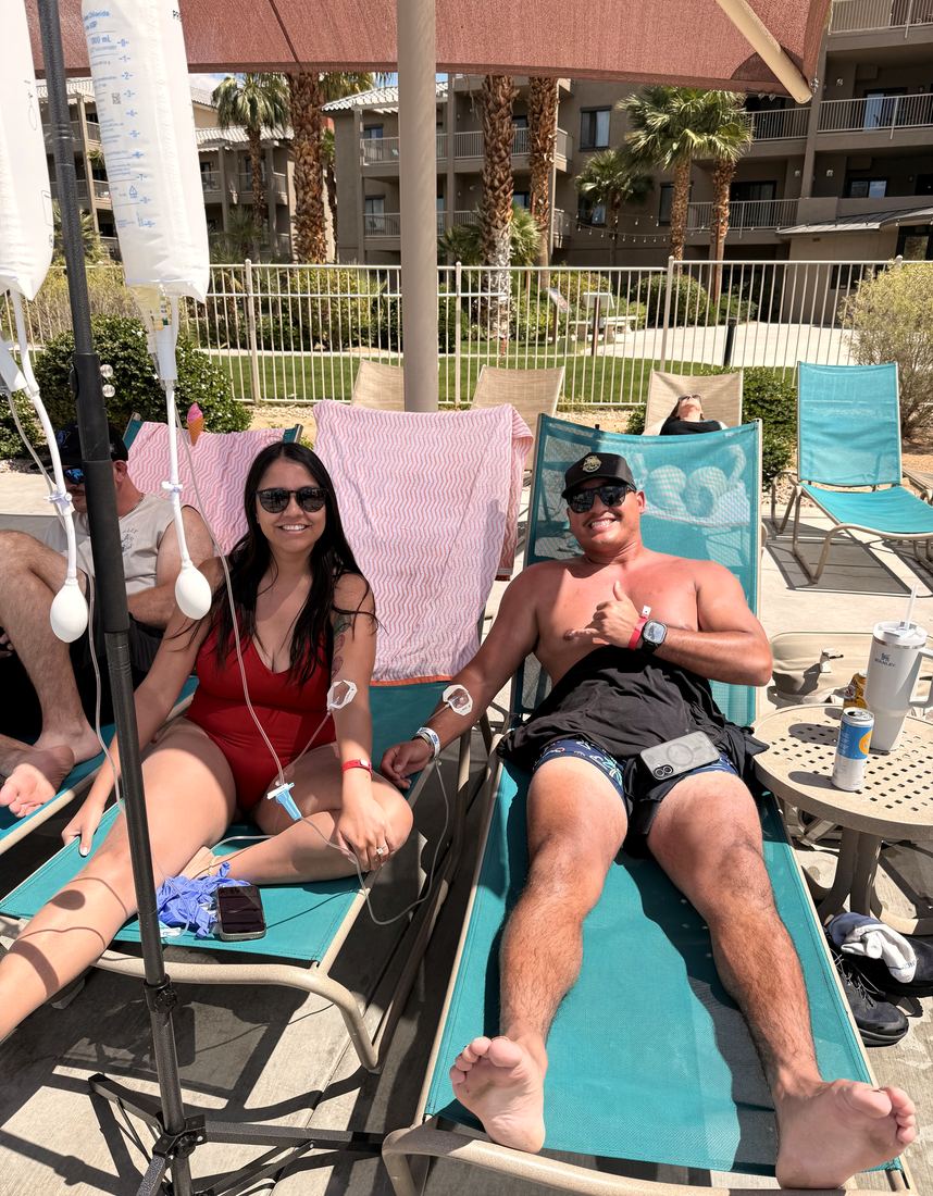 Festival recovery · Coachella — WholeHealth Hydration event IV therapy