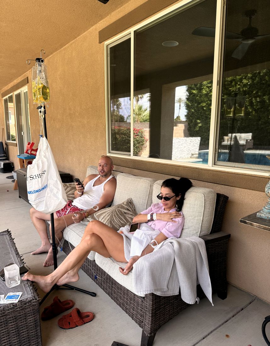 Morning drips · Coachella — WholeHealth Hydration event IV therapy