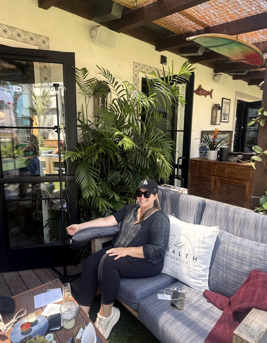 Set-up · Private event — WholeHealth Hydration event IV therapy